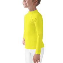 Load image into Gallery viewer, Kids Girls&#39; Sun &amp; Rash Guard - Meyer Lemon - Green Cross Clothing,  - Apparel, Clothing, T-shirts, Accessories, Wristbands, Green Cross Clothing - GreenCrossClothing.co, Green Cross Clothing - GreenCrossClothing.co