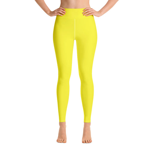 Yoga Leggings - Meyer Lemon - Green Cross Clothing,  - Apparel, Clothing, T-shirts, Accessories, Wristbands, Green Cross Clothing - GreenCrossClothing.co, Green Cross Clothing - GreenCrossClothing.co