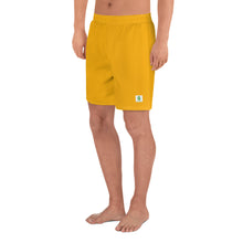 Load image into Gallery viewer, Men&#39;s Athletic Shorts - Tangerine - Green Cross Clothing,  - Apparel, Clothing, T-shirts, Accessories, Wristbands, Green Cross Clothing - GreenCrossClothing.co, Green Cross Clothing - GreenCrossClothing.co