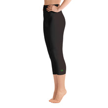 Load image into Gallery viewer, Yoga Capri Leggings - Blood Orange II - Green Cross Clothing,  - Apparel, Clothing, T-shirts, Accessories, Wristbands, Green Cross Clothing - GreenCrossClothing.co, Green Cross Clothing - GreenCrossClothing.co