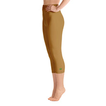 Load image into Gallery viewer, Yoga Capri Leggings - Kiwi II - Green Cross Clothing,  - Apparel, Clothing, T-shirts, Accessories, Wristbands, Green Cross Clothing - GreenCrossClothing.co, Green Cross Clothing - GreenCrossClothing.co