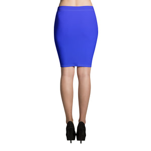 Pencil Skirt - Earth Blue - Green Cross Clothing,  - Apparel, Clothing, T-shirts, Accessories, Wristbands, Green Cross Clothing - GreenCrossClothing.co, Green Cross Clothing - GreenCrossClothing.co