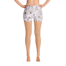 Load image into Gallery viewer, Legging Shorts - Cherry Blossoms - Green Cross Clothing,  - Apparel, Clothing, T-shirts, Accessories, Wristbands, Green Cross Clothing - GreenCrossClothing.co, Green Cross Clothing - GreenCrossClothing.co