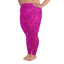 Load image into Gallery viewer, Plus Size Leggings - Pizazz - Green Cross Clothing,  - Apparel, Clothing, T-shirts, Accessories, Wristbands, Green Cross Clothing - GreenCrossClothing.co, Green Cross Clothing - GreenCrossClothing.co