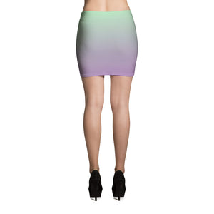 Mini Skirt - Lilac & Mint - Green Cross Clothing,  - Apparel, Clothing, T-shirts, Accessories, Wristbands, Green Cross Clothing - GreenCrossClothing.co, Green Cross Clothing - GreenCrossClothing.co