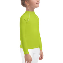 Load image into Gallery viewer, Kids Girls&#39; Sun &amp; Rash Guard - Kiwi - Green Cross Clothing,  - Apparel, Clothing, T-shirts, Accessories, Wristbands, Green Cross Clothing - GreenCrossClothing.co, Green Cross Clothing - GreenCrossClothing.co