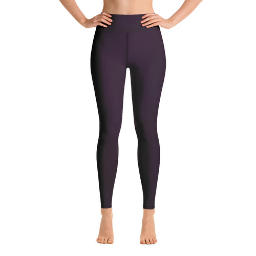 Yoga Leggings - Black Cherry II - Green Cross Clothing,  - Apparel, Clothing, T-shirts, Accessories, Wristbands, Green Cross Clothing - GreenCrossClothing.co, Green Cross Clothing - GreenCrossClothing.co