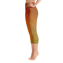 Load image into Gallery viewer, Yoga Capri Leggings - Mango II - Green Cross Clothing,  - Apparel, Clothing, T-shirts, Accessories, Wristbands, Green Cross Clothing - GreenCrossClothing.co, Green Cross Clothing - GreenCrossClothing.co