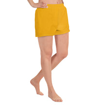 Load image into Gallery viewer, Women&#39;s Athletic Shorts - Tangerine - Green Cross Clothing,  - Apparel, Clothing, T-shirts, Accessories, Wristbands, Green Cross Clothing - GreenCrossClothing.co, Green Cross Clothing - GreenCrossClothing.co