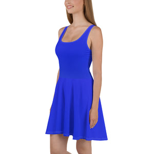 Skater Dress - Earth Blue - Green Cross Clothing,  - Apparel, Clothing, T-shirts, Accessories, Wristbands, Green Cross Clothing - GreenCrossClothing.co, Green Cross Clothing - GreenCrossClothing.co
