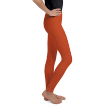 Load image into Gallery viewer, Youth Leggings - Blood Orange - Green Cross Clothing,  - Apparel, Clothing, T-shirts, Accessories, Wristbands, Green Cross Clothing - GreenCrossClothing.co, Green Cross Clothing - GreenCrossClothing.co