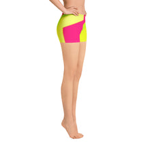 Load image into Gallery viewer, Legging Shorts - Neon - Green Cross Clothing,  - Apparel, Clothing, T-shirts, Accessories, Wristbands, Green Cross Clothing - GreenCrossClothing.co, Green Cross Clothing - GreenCrossClothing.co