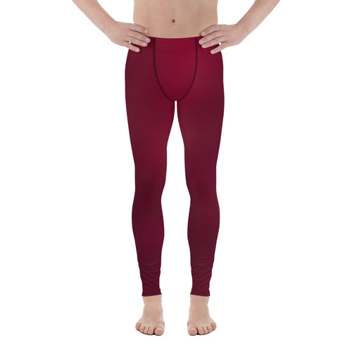 Men's Leggings - Black Cherry - Green Cross Clothing,  - Apparel, Clothing, T-shirts, Accessories, Wristbands, Green Cross Clothing - GreenCrossClothing.co, Green Cross Clothing - GreenCrossClothing.co