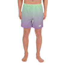 Load image into Gallery viewer, Men&#39;s Athletic Shorts - Lilac &amp; Mint - Green Cross Clothing,  - Apparel, Clothing, T-shirts, Accessories, Wristbands, Green Cross Clothing - GreenCrossClothing.co, Green Cross Clothing - GreenCrossClothing.co