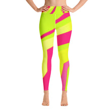 Load image into Gallery viewer, Yoga Leggings - Neon - Green Cross Clothing,  - Apparel, Clothing, T-shirts, Accessories, Wristbands, Green Cross Clothing - GreenCrossClothing.co, Green Cross Clothing - GreenCrossClothing.co