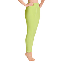 Load image into Gallery viewer, Yoga Leggings - Key Lime - Green Cross Clothing,  - Apparel, Clothing, T-shirts, Accessories, Wristbands, Green Cross Clothing - GreenCrossClothing.co, Green Cross Clothing - GreenCrossClothing.co