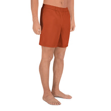 Load image into Gallery viewer, Men&#39;s Athletic Shorts - Blood Orange - Green Cross Clothing,  - Apparel, Clothing, T-shirts, Accessories, Wristbands, Green Cross Clothing - GreenCrossClothing.co, Green Cross Clothing - GreenCrossClothing.co