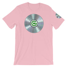 Load image into Gallery viewer, T-Shirt - Platinum Record - Green Cross Clothing, Record T-shirt - Apparel, Clothing, T-shirts, Accessories, Wristbands, Green Cross Clothing - GreenCrossClothing.co, Green Cross Clothing - GreenCrossClothing.co