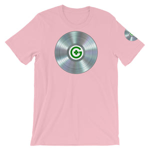 T-Shirt - Platinum Record - Green Cross Clothing, Record T-shirt - Apparel, Clothing, T-shirts, Accessories, Wristbands, Green Cross Clothing - GreenCrossClothing.co, Green Cross Clothing - GreenCrossClothing.co