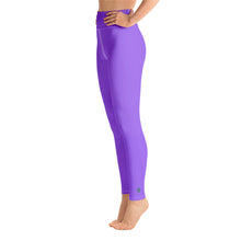 Load image into Gallery viewer, Yoga Leggings - Ultraviolet - Green Cross Clothing,  - Apparel, Clothing, T-shirts, Accessories, Wristbands, Green Cross Clothing - GreenCrossClothing.co, Green Cross Clothing - GreenCrossClothing.co