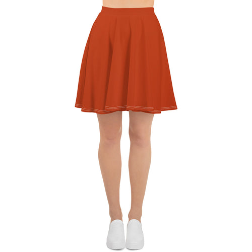 Skater Skirt - Blood Orange - Green Cross Clothing,  - Apparel, Clothing, T-shirts, Accessories, Wristbands, Green Cross Clothing - GreenCrossClothing.co, Green Cross Clothing - GreenCrossClothing.co