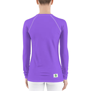 Women's Sun & Rash Guard - Ultraviolet - Green Cross Clothing,  - Apparel, Clothing, T-shirts, Accessories, Wristbands, Green Cross Clothing - GreenCrossClothing.co, Green Cross Clothing - GreenCrossClothing.co