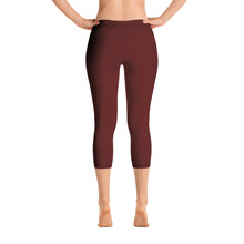 Load image into Gallery viewer, Capri Leggings - Pomegranate II - Green Cross Clothing,  - Apparel, Clothing, T-shirts, Accessories, Wristbands, Green Cross Clothing - GreenCrossClothing.co, Green Cross Clothing - GreenCrossClothing.co