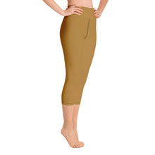 Load image into Gallery viewer, Yoga Capri Leggings - Kiwi II - Green Cross Clothing,  - Apparel, Clothing, T-shirts, Accessories, Wristbands, Green Cross Clothing - GreenCrossClothing.co, Green Cross Clothing - GreenCrossClothing.co