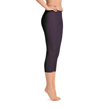 Load image into Gallery viewer, Capri Leggings - Black Cherry II - Green Cross Clothing,  - Apparel, Clothing, T-shirts, Accessories, Wristbands, Green Cross Clothing - GreenCrossClothing.co, Green Cross Clothing - GreenCrossClothing.co