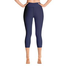 Load image into Gallery viewer, Yoga Capri Leggings - Blueberry II - Green Cross Clothing,  - Apparel, Clothing, T-shirts, Accessories, Wristbands, Green Cross Clothing - GreenCrossClothing.co, Green Cross Clothing - GreenCrossClothing.co