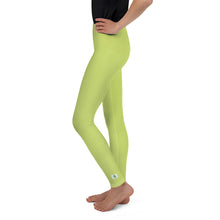 Load image into Gallery viewer, Youth Leggings - Key Lime - Green Cross Clothing,  - Apparel, Clothing, T-shirts, Accessories, Wristbands, Green Cross Clothing - GreenCrossClothing.co, Green Cross Clothing - GreenCrossClothing.co