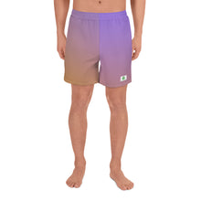 Load image into Gallery viewer, Men&#39;s Athletic Shorts - Sunset - Green Cross Clothing,  - Apparel, Clothing, T-shirts, Accessories, Wristbands, Green Cross Clothing - GreenCrossClothing.co, Green Cross Clothing - GreenCrossClothing.co