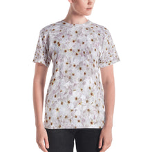 Load image into Gallery viewer, Women&#39;s T-shirt - Cherry Blossoms - Green Cross Clothing,  - Apparel, Clothing, T-shirts, Accessories, Wristbands, Green Cross Clothing - GreenCrossClothing.co, Green Cross Clothing - GreenCrossClothing.co