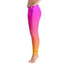 Load image into Gallery viewer, Leggings - Magenta &amp; Yellow - Green Cross Clothing,  - Apparel, Clothing, T-shirts, Accessories, Wristbands, Green Cross Clothing - GreenCrossClothing.co, Green Cross Clothing - GreenCrossClothing.co