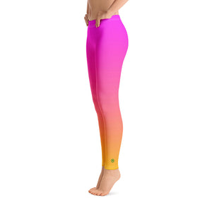 Leggings - Magenta & Yellow - Green Cross Clothing,  - Apparel, Clothing, T-shirts, Accessories, Wristbands, Green Cross Clothing - GreenCrossClothing.co, Green Cross Clothing - GreenCrossClothing.co