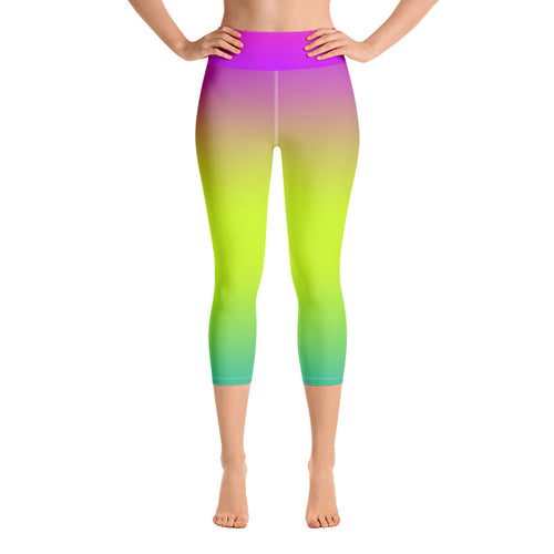 Yoga Capri Leggings - Special Blend - Green Cross Clothing,  - Apparel, Clothing, T-shirts, Accessories, Wristbands, Green Cross Clothing - GreenCrossClothing.co, Green Cross Clothing - GreenCrossClothing.co