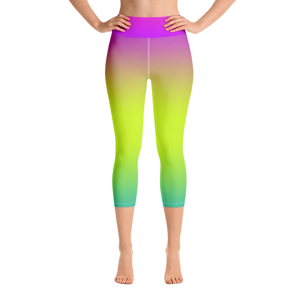 Yoga Capri Leggings - Special Blend - Green Cross Clothing,  - Apparel, Clothing, T-shirts, Accessories, Wristbands, Green Cross Clothing - GreenCrossClothing.co, Green Cross Clothing - GreenCrossClothing.co