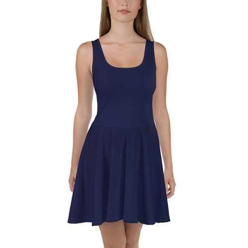 Skater Dress - Blueberry II - Green Cross Clothing,  - Apparel, Clothing, T-shirts, Accessories, Wristbands, Green Cross Clothing - GreenCrossClothing.co, Green Cross Clothing - GreenCrossClothing.co