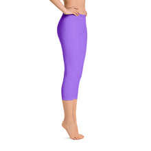 Load image into Gallery viewer, Capri Leggings - Ultraviolet - Green Cross Clothing,  - Apparel, Clothing, T-shirts, Accessories, Wristbands, Green Cross Clothing - GreenCrossClothing.co, Green Cross Clothing - GreenCrossClothing.co