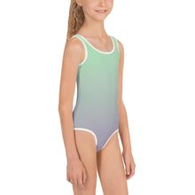 Load image into Gallery viewer, Kids Girls' Swimsuit - Lilac &amp; Mint - Green Cross Clothing,  - Apparel, Clothing, T-shirts, Accessories, Wristbands, Green Cross Clothing - GreenCrossClothing.co, Green Cross Clothing - GreenCrossClothing.co