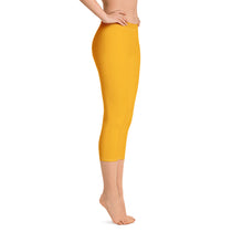 Load image into Gallery viewer, Capri Leggings - Tangerine - Green Cross Clothing,  - Apparel, Clothing, T-shirts, Accessories, Wristbands, Green Cross Clothing - GreenCrossClothing.co, Green Cross Clothing - GreenCrossClothing.co