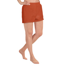 Load image into Gallery viewer, Women&#39;s Athletic Shorts - Blood Orange - Green Cross Clothing,  - Apparel, Clothing, T-shirts, Accessories, Wristbands, Green Cross Clothing - GreenCrossClothing.co, Green Cross Clothing - GreenCrossClothing.co