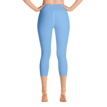 Load image into Gallery viewer, Yoga Capri Leggings - Blueberry - Green Cross Clothing,  - Apparel, Clothing, T-shirts, Accessories, Wristbands, Green Cross Clothing - GreenCrossClothing.co, Green Cross Clothing - GreenCrossClothing.co
