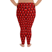 Load image into Gallery viewer, Plus Size Leggings - Red Dragon - Green Cross Clothing,  - Apparel, Clothing, T-shirts, Accessories, Wristbands, Green Cross Clothing - GreenCrossClothing.co, Green Cross Clothing - GreenCrossClothing.co