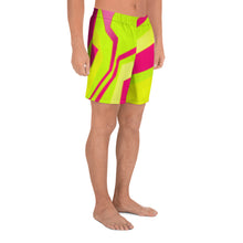 Load image into Gallery viewer, Men&#39;s Athletic Shorts - Neon - Green Cross Clothing,  - Apparel, Clothing, T-shirts, Accessories, Wristbands, Green Cross Clothing - GreenCrossClothing.co, Green Cross Clothing - GreenCrossClothing.co