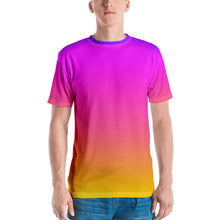 Load image into Gallery viewer, Men&#39;s T-shirt - Magenta &amp; Yellow - Green Cross Clothing,  - Apparel, Clothing, T-shirts, Accessories, Wristbands, Green Cross Clothing - GreenCrossClothing.co, Green Cross Clothing - GreenCrossClothing.co