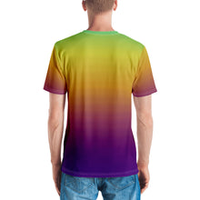 Load image into Gallery viewer, Men&#39;s T-shirt - Green, Yellow, &amp; Purple - Green Cross Clothing,  - Apparel, Clothing, T-shirts, Accessories, Wristbands, Green Cross Clothing - GreenCrossClothing.co, Green Cross Clothing - GreenCrossClothing.co