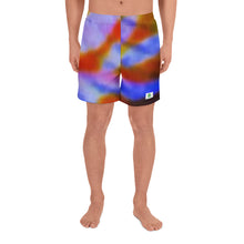 Load image into Gallery viewer, Men&#39;s Athletic Shorts - Cichlid - Green Cross Clothing,  - Apparel, Clothing, T-shirts, Accessories, Wristbands, Green Cross Clothing - GreenCrossClothing.co, Green Cross Clothing - GreenCrossClothing.co