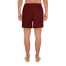 Load image into Gallery viewer, Men&#39;s Athletic Shorts - Pomegranate II - Green Cross Clothing,  - Apparel, Clothing, T-shirts, Accessories, Wristbands, Green Cross Clothing - GreenCrossClothing.co, Green Cross Clothing - GreenCrossClothing.co