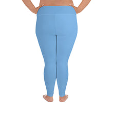 Load image into Gallery viewer, Plus Size Leggings - Blueberry - Green Cross Clothing,  - Apparel, Clothing, T-shirts, Accessories, Wristbands, Green Cross Clothing - GreenCrossClothing.co, Green Cross Clothing - GreenCrossClothing.co
